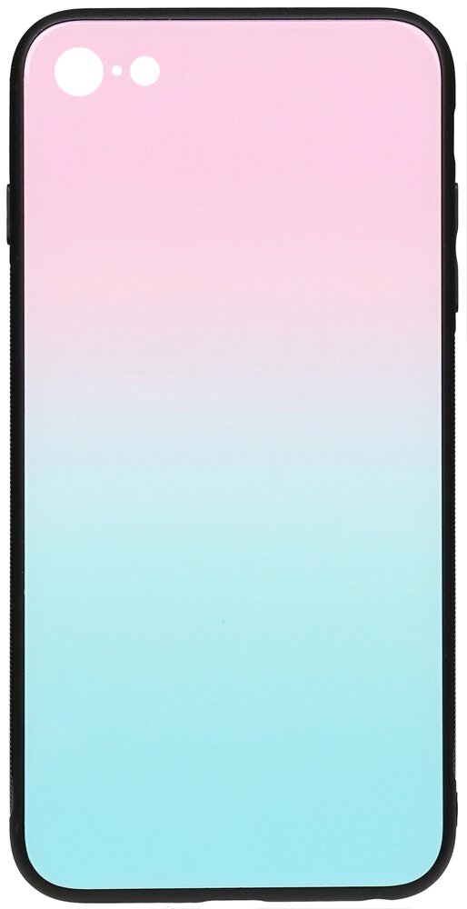 Чехол-накладка TOTO Gradient Glass Case Apple iPhone 7/8/SE 2020 Turquoise від компанії Shock km ua - фото 1