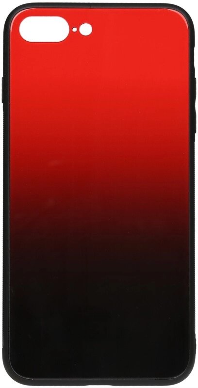 Чехол-накладка TOTO Gradient Glass Case Apple iPhone 7 Plus/8 Plus Red від компанії Shock km ua - фото 1