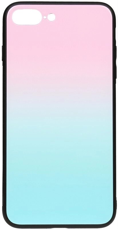 Чехол-накладка TOTO Gradient Glass Case Apple iPhone 7 Plus/8 Plus Turquoise від компанії Shock km ua - фото 1