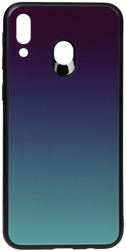 Чехол-накладка TOTO Gradient Glass Case Samsung Galaxy M20 Purple від компанії Shock km ua - фото 1