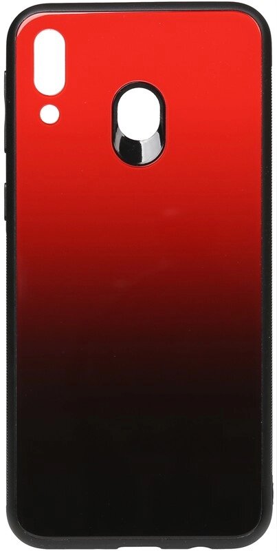 Чехол-накладка TOTO Gradient Glass Case Samsung Galaxy M20 Red від компанії Shock km ua - фото 1