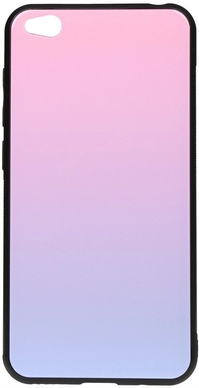 Чехол-накладка TOTO Gradient Glass Case Xiaomi Redmi Go Pink від компанії Shock km ua - фото 1