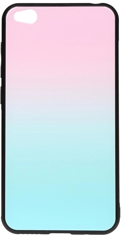 Чехол-накладка TOTO Gradient Glass Case Xiaomi Redmi Go Turquoise від компанії Shock km ua - фото 1