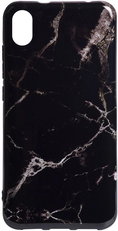 Чехол-накладка TOTO IMD Print Marble TPU Case Xiaomi Redmi 7A Black від компанії Shock km ua - фото 1