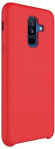 Чехол-накладка TOTO Liquid Silicone case Samsung Galaxy A6+ 2018 Red