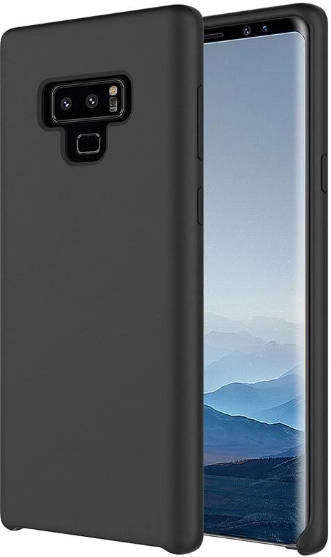 Чехол-накладка TOTO Liquid Silicone case Samsung Galaxy NOTE 9 (N960) Black від компанії Shock km ua - фото 1