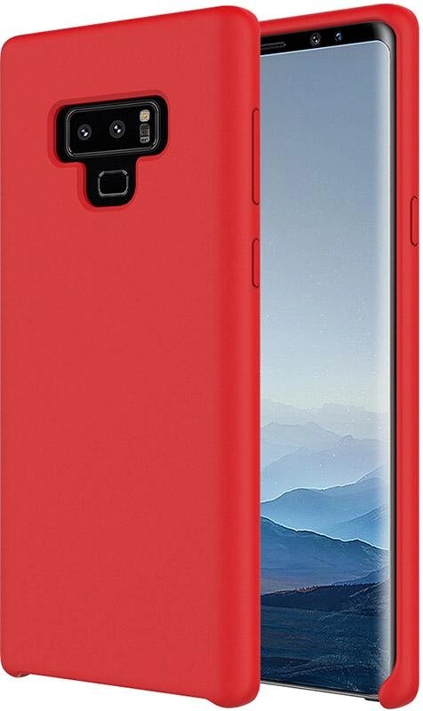 Чехол-накладка TOTO Liquid Silicone case Samsung Galaxy NOTE 9 (N960) Red від компанії Shock km ua - фото 1