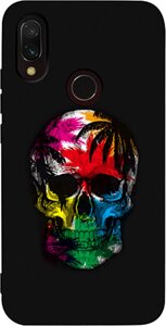 Чехол-накладка TOTO Matt TPU 2mm Print Case Xiaomi Redmi 7 #29 Skull Black