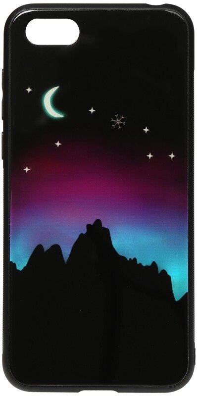 Чехол-накладка TOTO Night Light Print Glass Case Huawei Y5 2018 Young Moon від компанії Shock km ua - фото 1