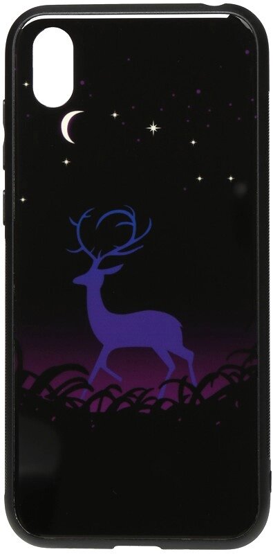 Чехол-накладка TOTO Night Light Print Glass Case Huawei Y5 2019 Deer від компанії Shock km ua - фото 1