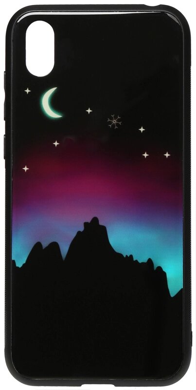 Чехол-накладка TOTO Night Light Print Glass Case Huawei Y5 2019 Young Moon від компанії Shock km ua - фото 1
