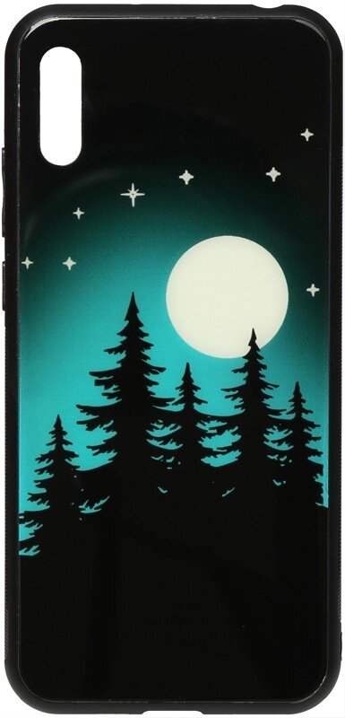 Чехол-накладка TOTO Night Light Print Glass Case Huawei Y6 2019 Full Moon від компанії Shock km ua - фото 1