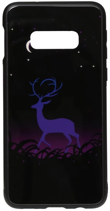 Чехол-накладка TOTO Night Light Print Glass Case Samsung Galaxy S10e Deer від компанії Shock km ua - фото 1