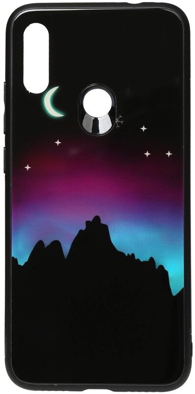 Чехол-накладка TOTO Night Light Print Glass Case Xiaomi Redmi Note 7 Young Moon від компанії Shock km ua - фото 1