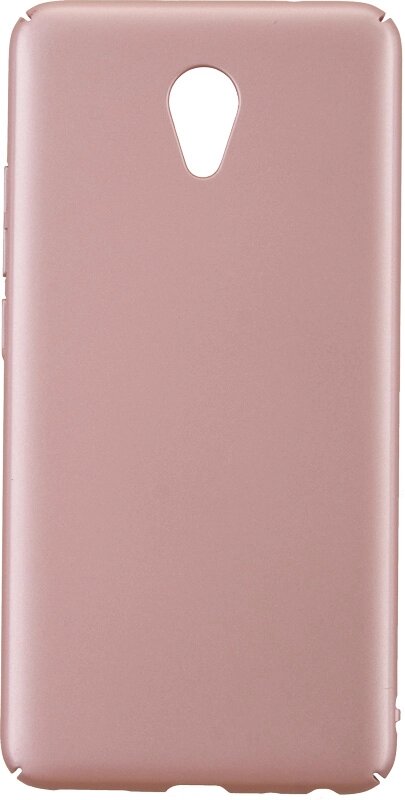 Чехол-накладка TOTO PC case Rubberized Full Cover Meizu M5 Pink від компанії Shock km ua - фото 1