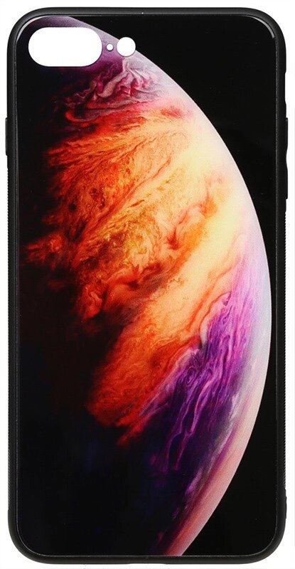 Чехол-накладка TOTO Print Glass Space Case Apple iPhone 7 Plus/8 Plus Lilac від компанії Shock km ua - фото 1