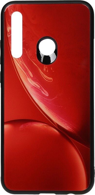 Чехол-накладка TOTO Print Glass Space Case Huawei P Smart+ 2019 Red від компанії Shock km ua - фото 1