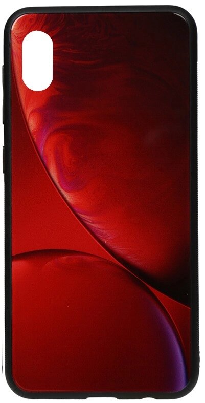 Чехол-накладка TOTO Print Glass Space Case Huawei Y5 2019 Rubin Red від компанії Shock km ua - фото 1