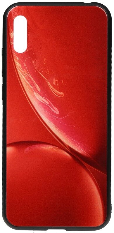 Чехол-накладка TOTO Print Glass Space Case Huawei Y6 2019 Red від компанії Shock km ua - фото 1