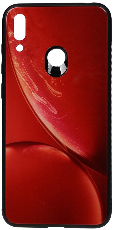 Чехол-накладка TOTO Print Glass Space Case Huawei Y7 2019 Red від компанії Shock km ua - фото 1