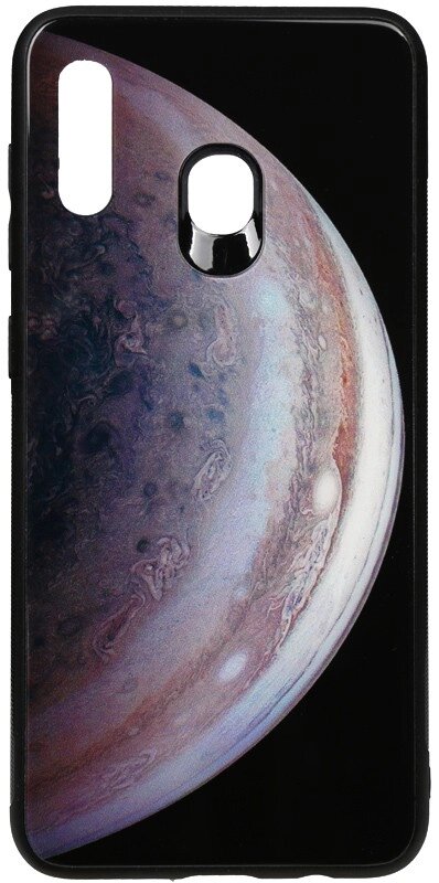 Чехол-накладка TOTO Print Glass Space Case Samsung Galaxy A20/A30 Grey від компанії Shock km ua - фото 1