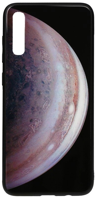 Чехол-накладка TOTO Print Glass Space Case Samsung Galaxy A70 Grey від компанії Shock km ua - фото 1