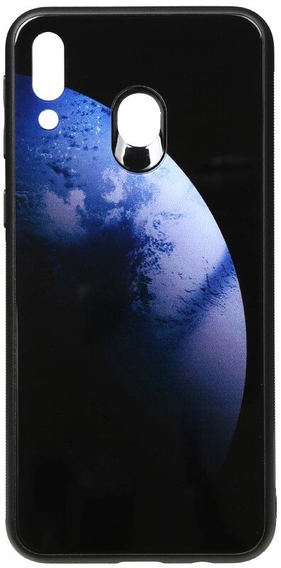 Чехол-накладка TOTO Print Glass Space Case Samsung Galaxy M20 Dark Blue від компанії Shock km ua - фото 1