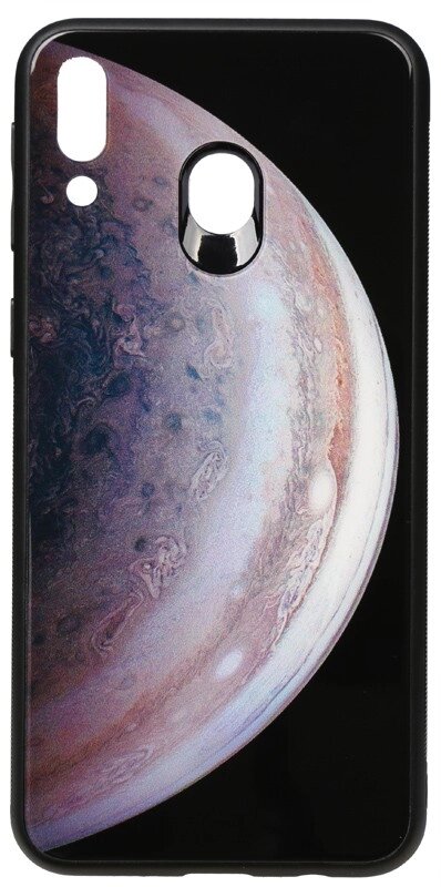 Чехол-накладка TOTO Print Glass Space Case Samsung Galaxy M20 Grey від компанії Shock km ua - фото 1