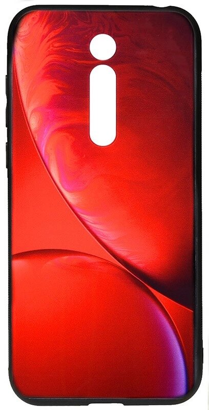 Чехол-накладка TOTO Print Glass Space Case Xiaomi Mi 9T/Mi 9T Pro/Redmi K20/K20 Pro Rubin Red від компанії Shock km ua - фото 1