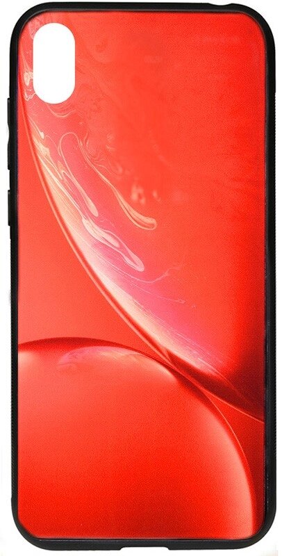 Чехол-накладка TOTO Print Glass Space Case Xiaomi Redmi 7A Red від компанії Shock km ua - фото 1