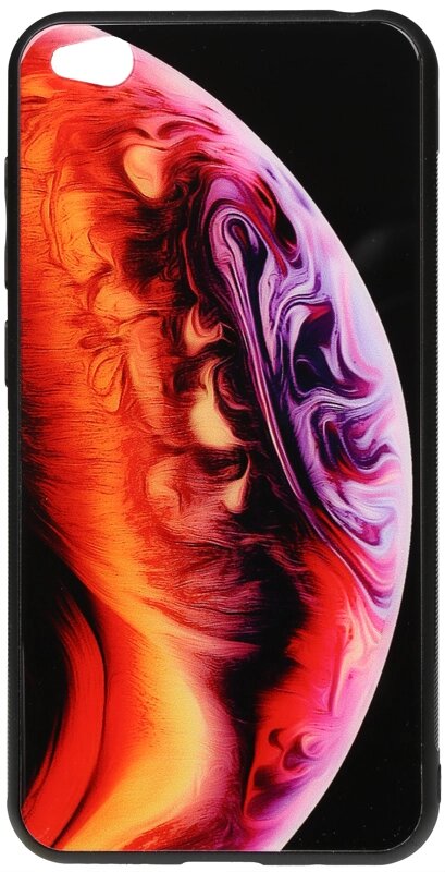 Чехол-накладка TOTO Print Glass Space Case Xiaomi Redmi Go Amethyst від компанії Shock km ua - фото 1