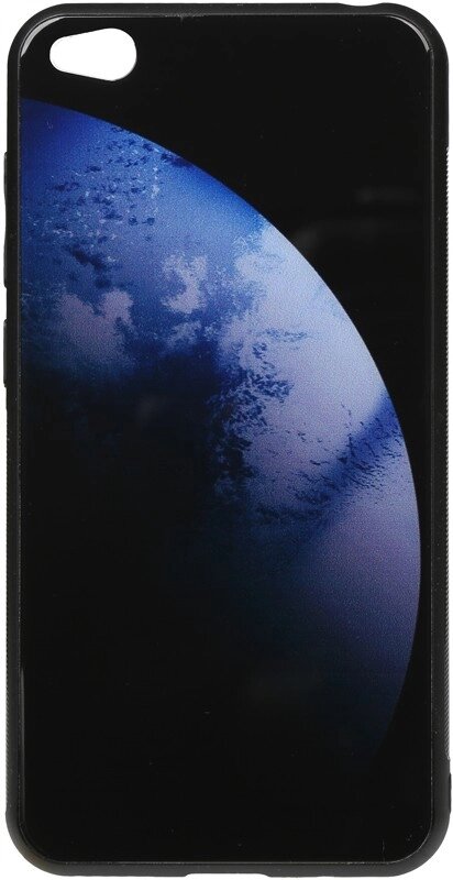 Чехол-накладка TOTO Print Glass Space Case Xiaomi Redmi Go Dark Blue від компанії Shock km ua - фото 1