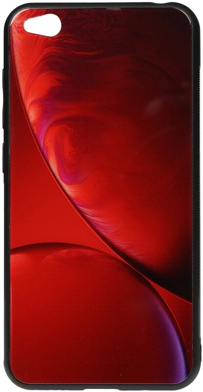 Чехол-накладка TOTO Print Glass Space Case Xiaomi Redmi Go Rubin Red від компанії Shock km ua - фото 1