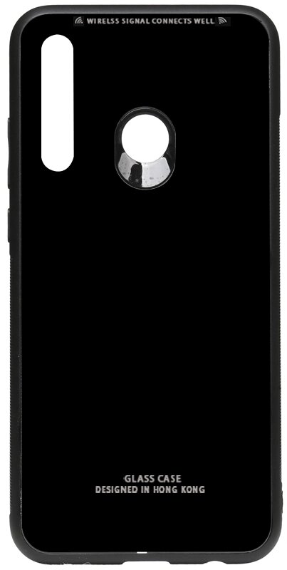 Чехол-накладка TOTO Pure Glass Case Huawei P Smart 2019 Black від компанії Shock km ua - фото 1