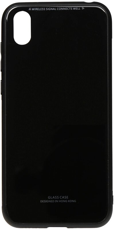 Чехол-накладка TOTO Pure Glass Case Huawei Y5 2019 Black від компанії Shock km ua - фото 1