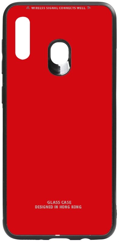 Чехол-накладка TOTO Pure Glass Case Huawei Y7 2019 Red від компанії Shock km ua - фото 1