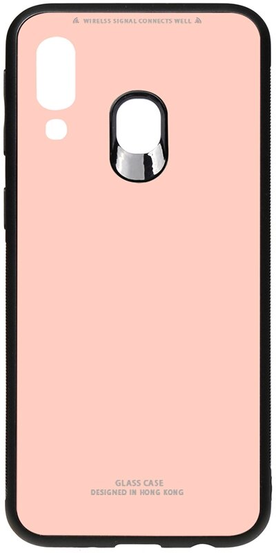 Чехол-накладка TOTO Pure Glass Case Samsung Galaxy A40 Pink від компанії Shock km ua - фото 1