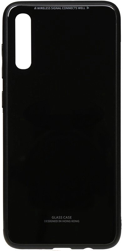 Чехол-накладка TOTO Pure Glass Case Samsung Galaxy A70 Black від компанії Shock km ua - фото 1