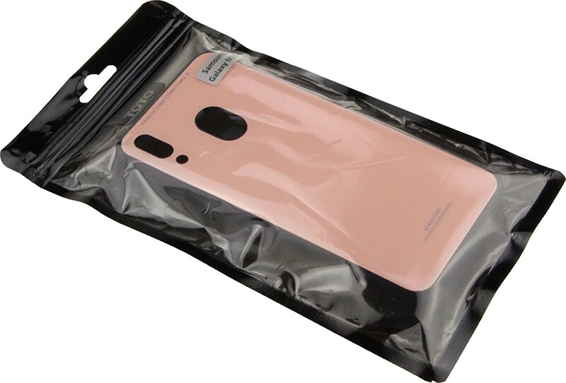 Чехол-накладка TOTO Pure Glass Case Samsung Galaxy M20 Pink від компанії Shock km ua - фото 1