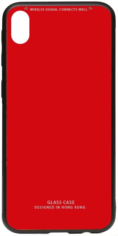 Чехол-накладка TOTO Pure Glass Case Xiaomi Redmi 7A Red від компанії Shock km ua - фото 1