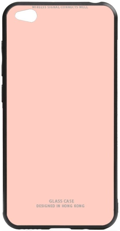 Чехол-накладка TOTO Pure Glass Case Xiaomi Redmi Go Pink від компанії Shock km ua - фото 1