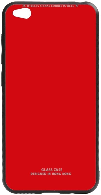 Чехол-накладка TOTO Pure Glass Case Xiaomi Redmi Go Red від компанії Shock km ua - фото 1