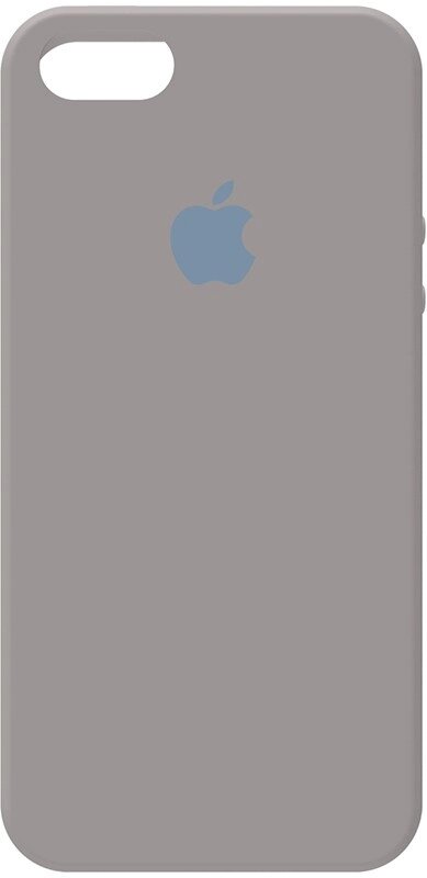 Чехол-накладка TOTO Silicone Case Apple iPhone 5/5s/SE Pebble Grey від компанії Shock km ua - фото 1