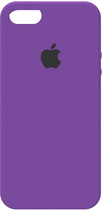 Чехол-накладка TOTO Silicone Case Apple iPhone 5/5s/SE Purple від компанії Shock km ua - фото 1