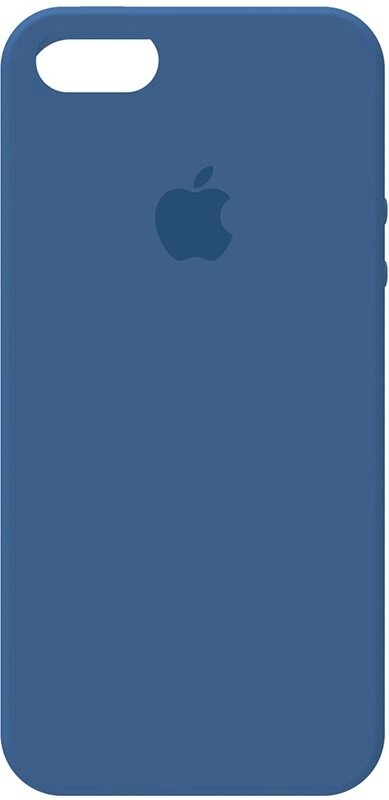 Чехол-накладка TOTO Silicone Case Apple iPhone 5/5s/SE Vivid Blue від компанії Shock km ua - фото 1