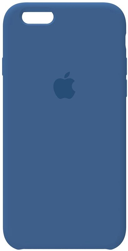 Чехол-накладка TOTO Silicone Case Apple iPhone 6/6s Vivid Blue від компанії Shock km ua - фото 1