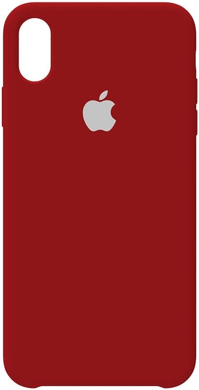 Чехол-накладка TOTO Silicone Case Apple iPhone X/XS China Red від компанії Shock km ua - фото 1