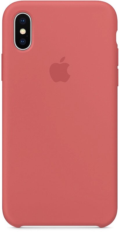 Чехол-накладка TOTO Silicone Case Apple iPhone X/XS Dark Pink від компанії Shock km ua - фото 1