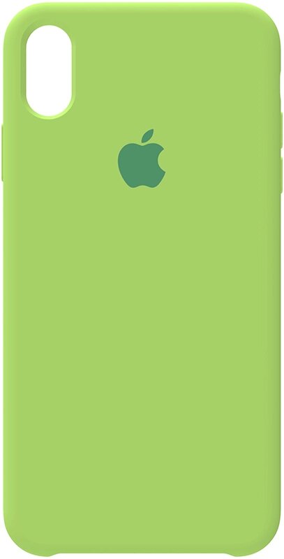 Чехол-накладка TOTO Silicone Case Apple iPhone X/XS Green від компанії Shock km ua - фото 1