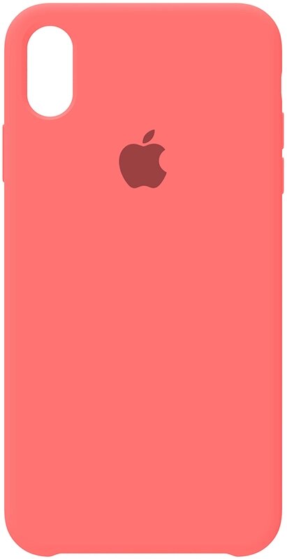 Чехол-накладка TOTO Silicone Case Apple iPhone X/XS Peach Pink від компанії Shock km ua - фото 1